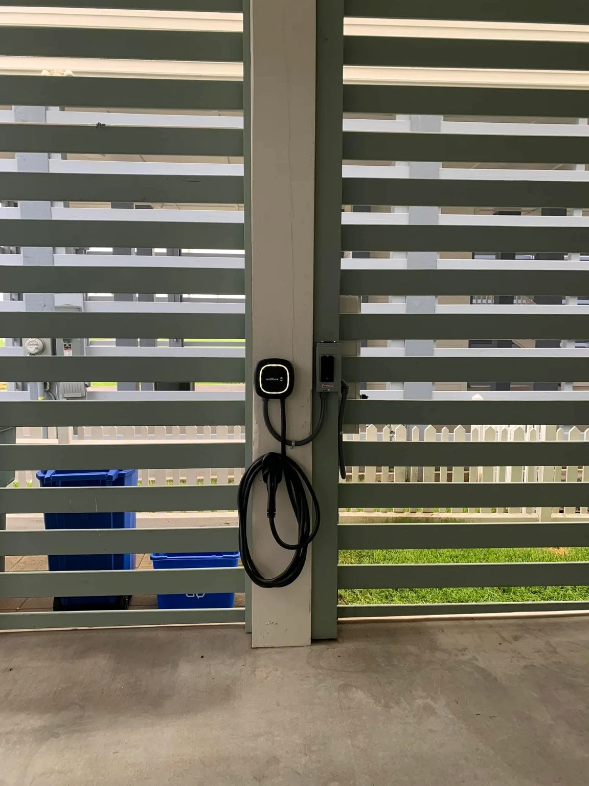 Wallbox EV charger installation